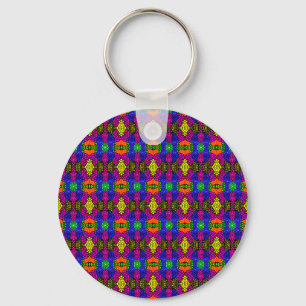 Porte-clés Motif brillant d'art Abstrait