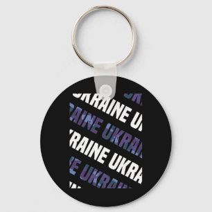 Porte-clés Motif camouflage ukrainien Camouflage violet