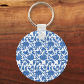 Porte-clés Motif chinois de porcelaine (Recto)