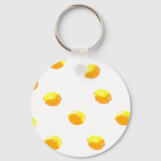 Porte-clés motif citron version 1 (Recto)