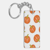 Porte-clés motif citrouille (Devant gauche)