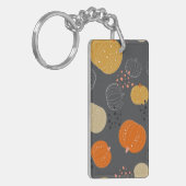 Porte-clés motif citrouille (Devant gauche)
