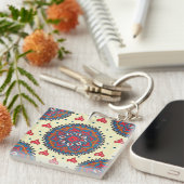 Porte-clés motif classique (Devant Droit)