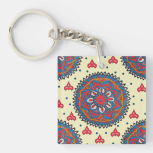 Porte-clés motif classique