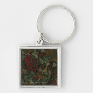 Porte-clés Motif coloré de camouflage de fleur