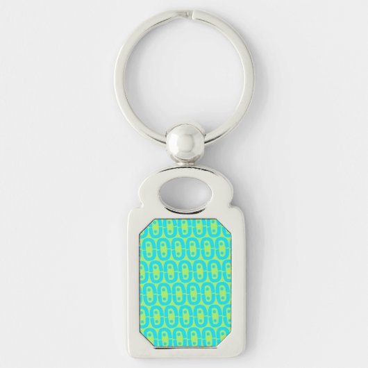 Porte-clés motif coloré moderne (Devant)