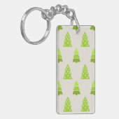Porte-clés motif d'arbre de Noël (Devant gauche)