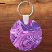 Porte-clés Motif d'art Galaxy (Recto)