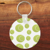 Porte-clés motif de balles de tennis (Recto)