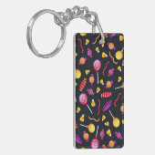 Porte-clés Motif de bonbons d'Halloween (Devant gauche)