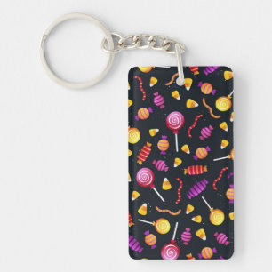 Porte-clés Motif de bonbons d'Halloween