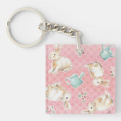 Porte-clés Motif de Bunnies Springtime (Devant)