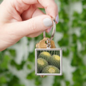Porte-clés Motif de cactus (main)