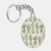 Porte-clés Motif de cactus d'étape | de Geo de sud-ouest (Devant gauche)