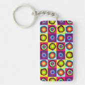 Porte-clés motif de cercles (Devant)