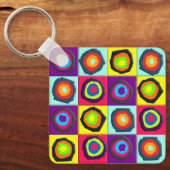 Porte-clés motif de cercles (Recto)