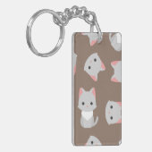 Porte-clés Motif de chat (Devant gauche)