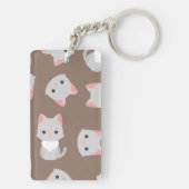 Porte-clés Motif de chat (Dos)