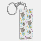 Porte-clés Motif De Chats, Chats Mignons, Chatons, Poisson (Devant gauche)