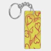 Porte-clés Motif de coeur (Devant gauche)