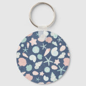 Porte-clés motif de coquillages (Verso)