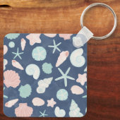 Porte-clés motif de coquillages (Verso)