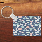 Porte-clés motif de coquillages (Verso)