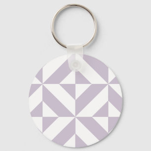 Porte-clés Motif de cube de pale Cool géométrique