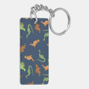 Porte-clés Motif de dinosaures mignons