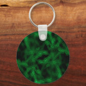 Porte-clés Motif de fantaisie verte (Recto)