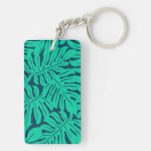 Porte-clés Motif de feuilles (Dos)