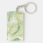 Porte-clés Motif de feuilles (Dos)