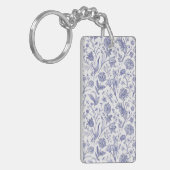 Porte-clés Motif de fleurs (Devant gauche)