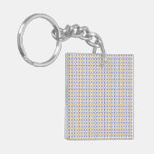 Porte-clés Motif de fleurs (Devant gauche)