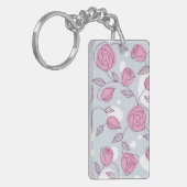 Porte-clés Motif de fleurs (Devant gauche)