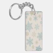 Porte-clés Motif de flocon de neige (Devant gauche)