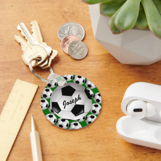 Porte-clés Motif de football personnalisé