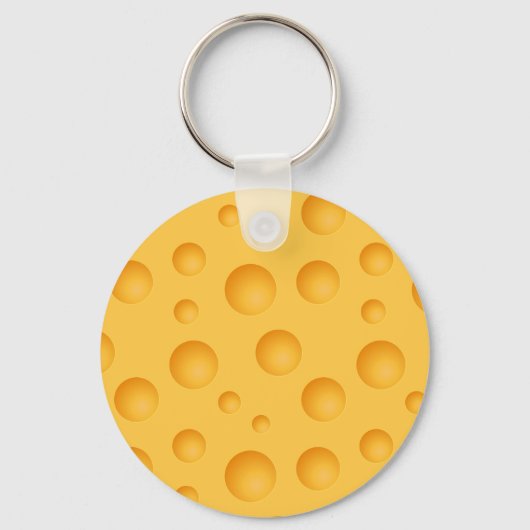 Porte-clés Motif de fromage jaune (Recto)