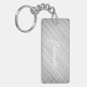 Porte-clés motif de grille abstrait (Devant gauche)