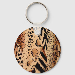 Porte-clés Motif de guépard
