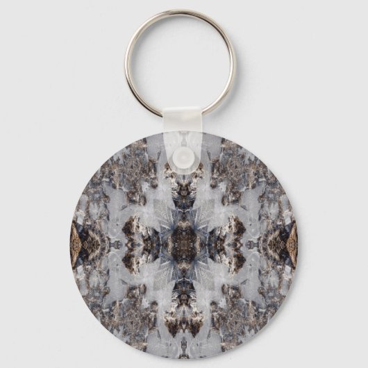Porte-clés Motif de kaléidoscope (Recto)