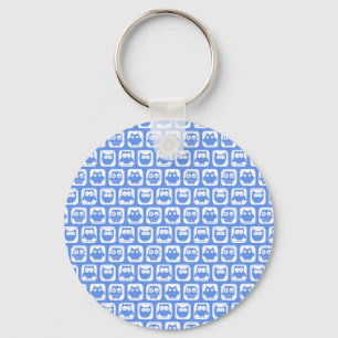 Porte-clés Motif de la Chouette bleue