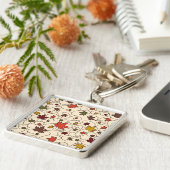 Porte-clés Motif de la feuille d'érable à boudin (Côté)