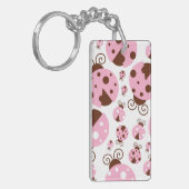 Porte-clés Motif De Ladybugs, Mignons Ladybugs, Pink Ladybugs (Devant gauche)