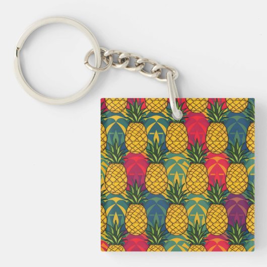 Porte-clés Motif de l'ananas (Devant)