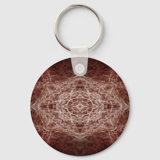 Porte-clés Motif de l'arborescence d'images miroir (Recto)