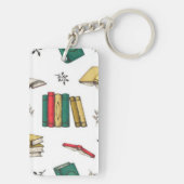 Porte-clés Motif de livre (Dos)