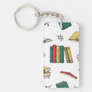 Porte-clés Motif de livre