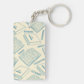 Porte-clés Motif de livre (Dos)