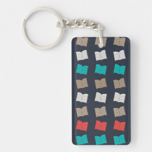 Porte-clés Motif de livre